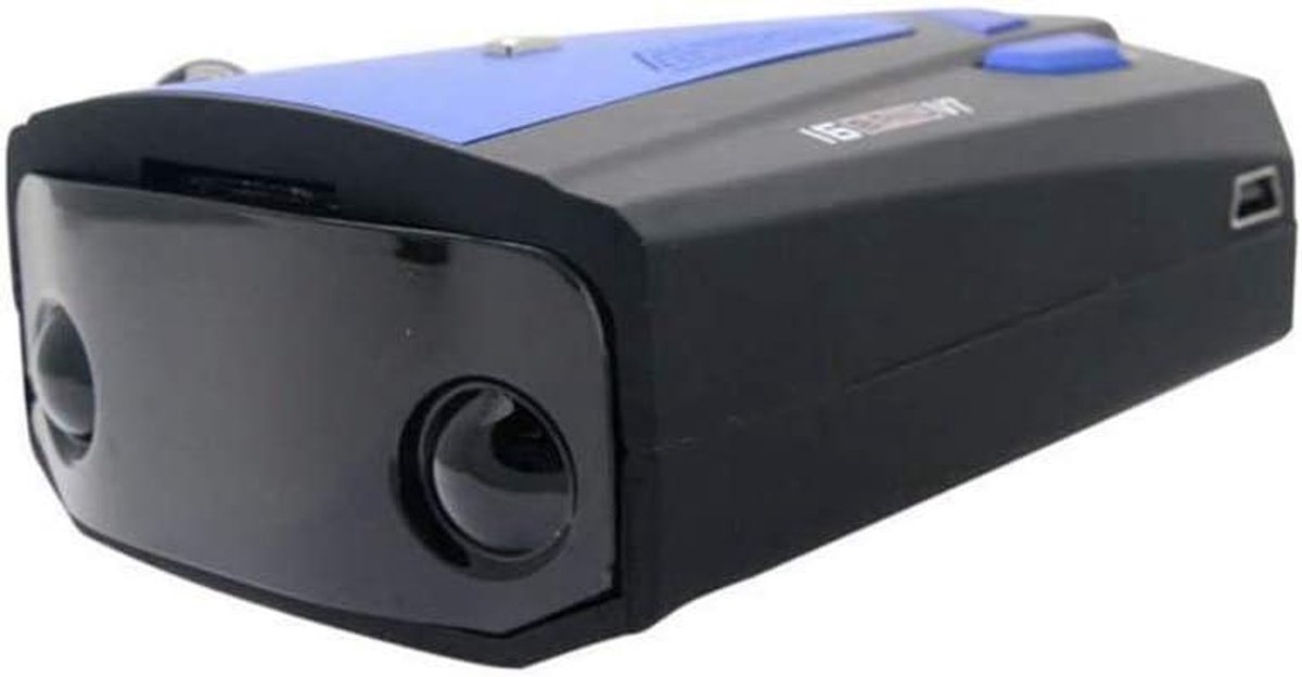 Auto Radar Snelheidsmeter, Auto Radar Detector 360 Graden Bescherming Snelheid Alarm 16 Band Elektronische Hond Detector Snelheidsmeter Snelheid Tester (zwart