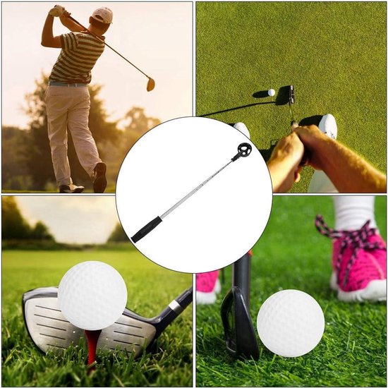 Allecto Plus - Uitschuifbare Golfbal Hengel met Telescoop Steelopnemer - Ideaal voor Golf Accessoire - Vind en Red uw Golfballen met Gemak van Allecto Plus — afbeelding 5