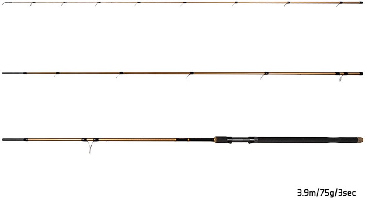 Karperhengel - Delphin - Legia - Carpmatch - 3.90m - 75g - Penhengel - Dobberhengel