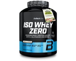 BioTechUSA Iso Whey Zero | Premium wei-eiwitisolaat | Grasgevoerd | Enzymvrij | Suiker- en glutenvrij, 1816 g, Kokosnoot