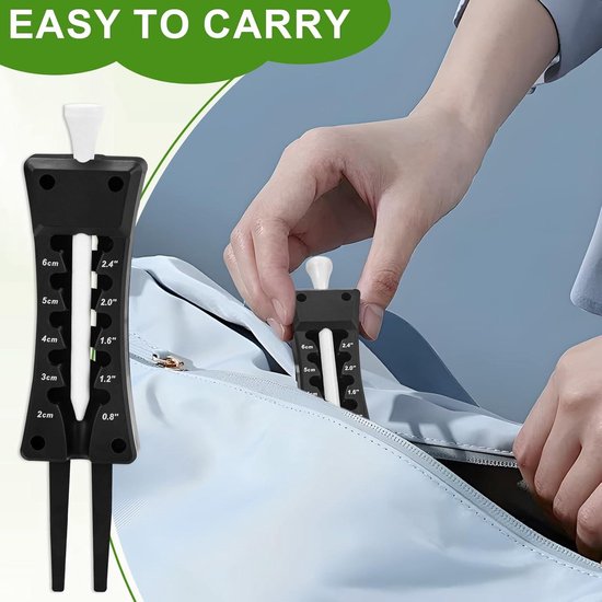 Allecto Plus - Alignment Sticks en Golfaccessoires voor Golfers - Golfbalmarkeerder en Pitchvork - Golfballen Thee-accessoires - Maak uw Golfspel Perfect Alignment van Allecto Plus — afbeelding 3