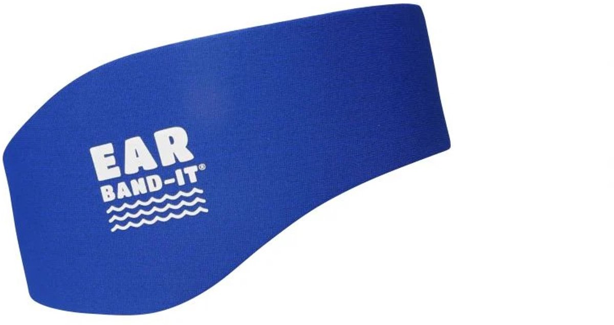 Goedkoopste EarBand It Neopreen Zwemhoofdband, Blauw, Maat Large