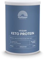 Mattisson - Vegan Keto Proteïne Shake - Erwten Rijst & MCT - Bron van Eiwitten - Vanille - 350 Gram