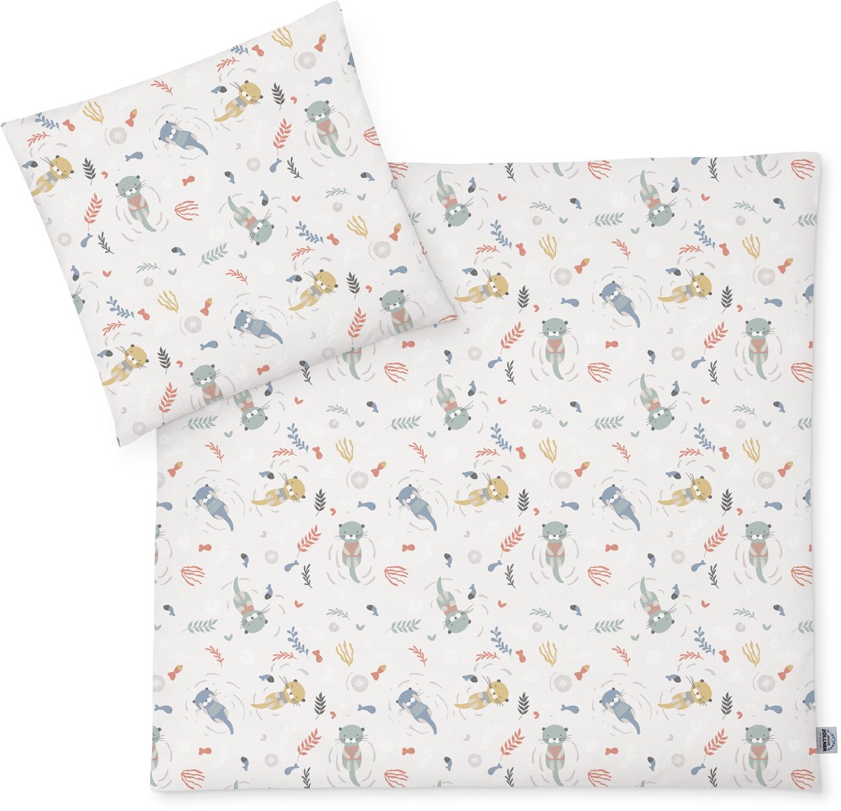 Julius Zöllner babybeddengoed jersey - Little Otti, maat 80x80 + 35x40 cm
