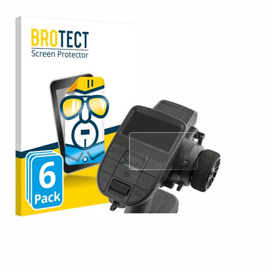 BROTECT - Screenprotector voor Radiomaster MT12 - Folie Beschermfolie transparant (6 Stuks)