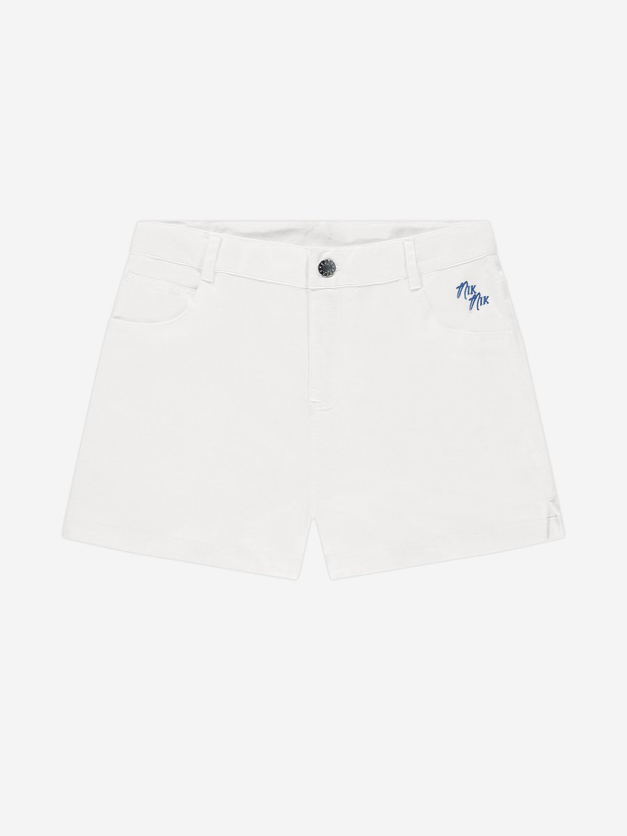 Nik&Nik zomer short meisjes - off wit - Frea