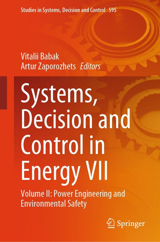 Studies in Systems, Decision and Control 595 - Systems, Deci ... - cover