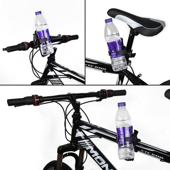 Fiets bidonhouder - lichtgewicht fiets bidonhouder - 360 graden draaibare sterke fiets bekerhouder - verstelbare fiets bidonhouder - snel los te maken fiets bidonhouder - geschikt voor racefietsen, mountainbikes en kinderfietsen — afbeelding 3