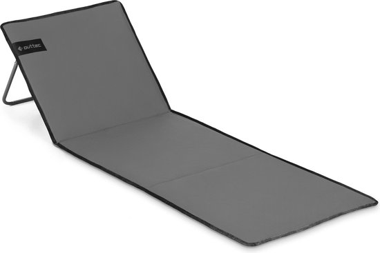 Outtec® Opvouwbare Strandmat met Rugleuning - Strandmat Opvouwbaar - Strandstoel - Campingstoel - Strandbed - Zonnebed