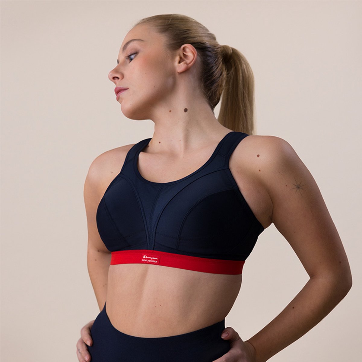 Shock Absorber Active D+ Classic Sport BH - Dark Blue - 85D