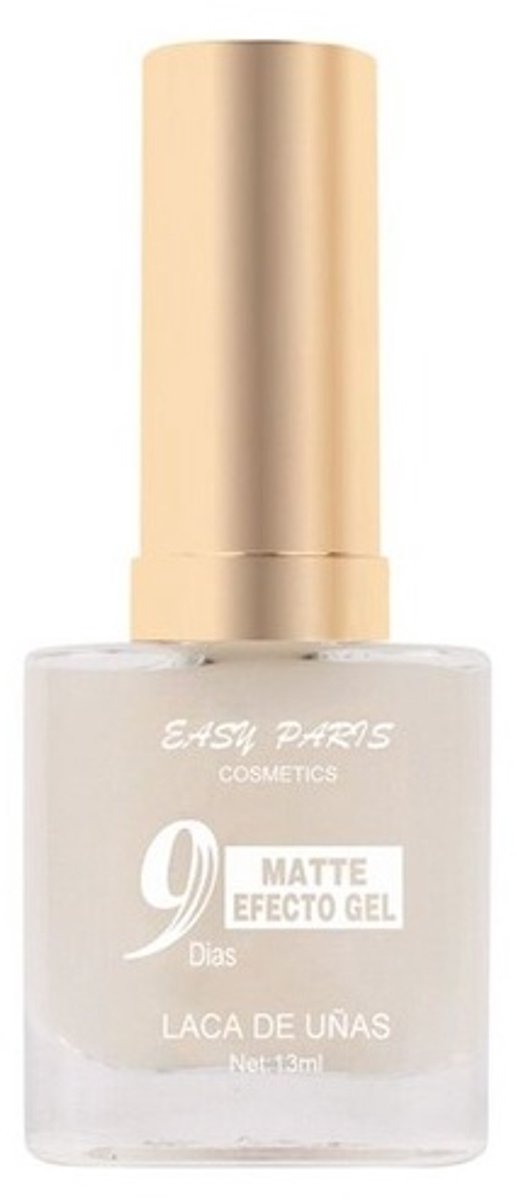 Easy Paris - Nagellak - Mat Transparant - 1 flesje met 13 ml inhoud - Nummer 063