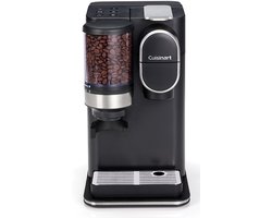 Cuisinart - Single Serve Koffiezetapparaat - Filterkoffie - Ingebouwde RVS koffiemolen - 3 kopgroottes - Herbruikbare filterpod - Zwart