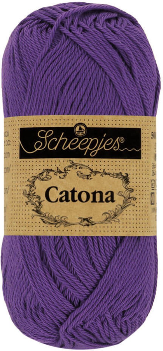 Scheepjes Catona 25gr - 521 Deep Violet