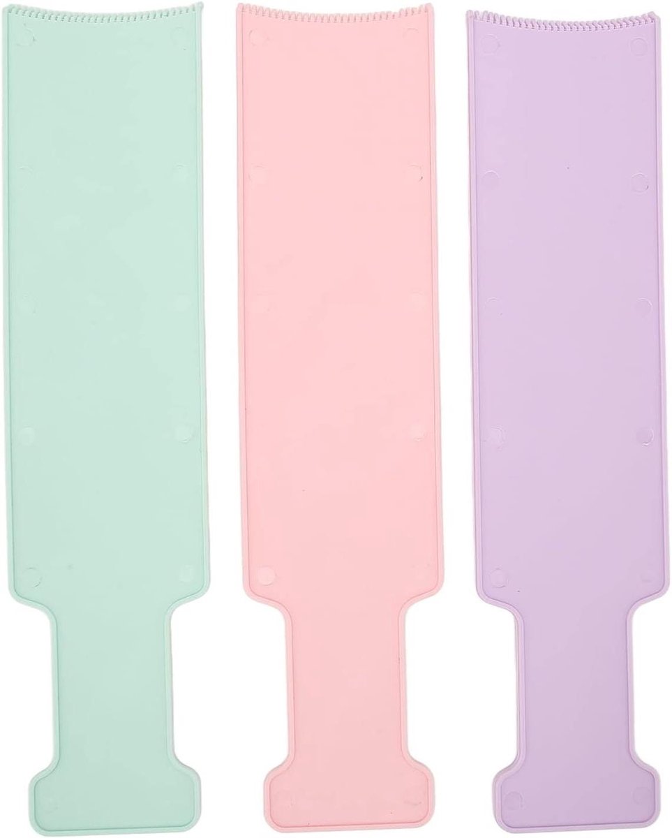 Balayage Highlighting Board Set - Haarverf Paddle voor Kappers - 3 stuks