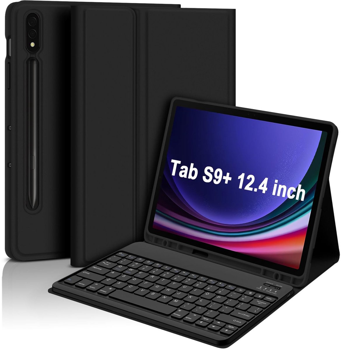 Beschermhoes met toetsenbord Geschikt voor Samsung Galaxy Tab