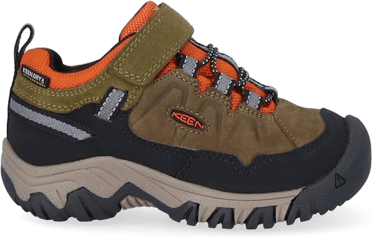 Keen Targhee IV Younger Kids Wandelschoenen Dark Flame Groen