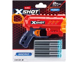 ZURU X-shot Micro 2.0 - Incl 8 Pijlen