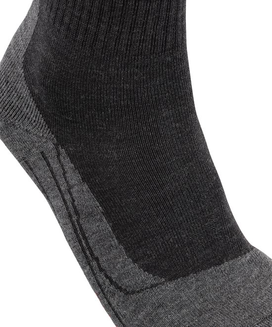 Chaussettes en laine et soie Falke TK 2 gris Pointure 42-43