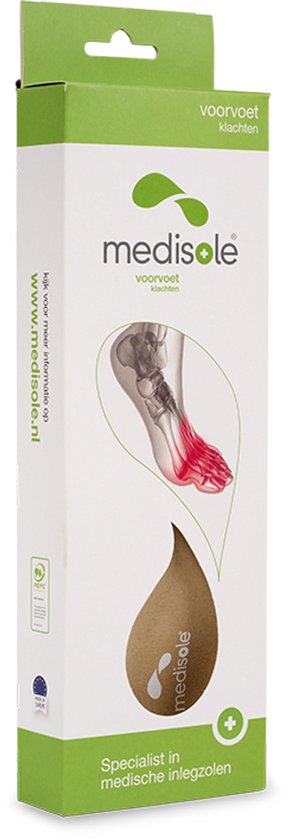 Semelles médicales Plaintes de l'avant-pied - homme taille 40