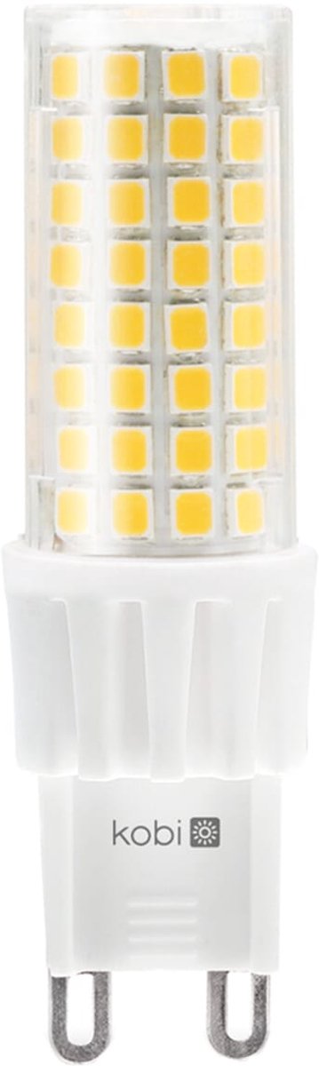 Kobi LED Lamp G9 6W - 600lm - 3000K - 230V - Voor Heldere Sfeerverlichting of Halogeenvervanger - G9 Insteeklampje