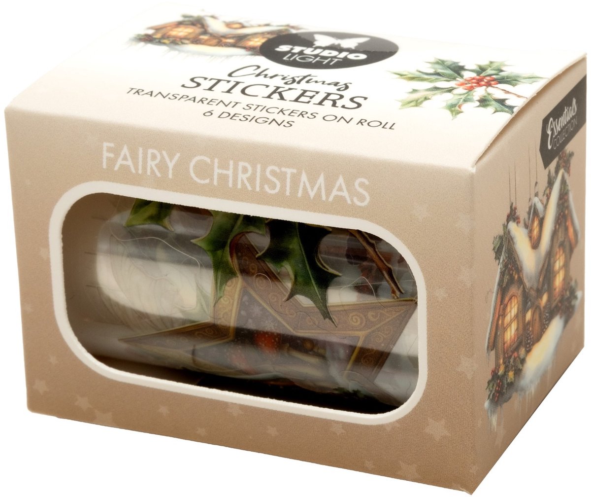 Clear stickers Fairy christmas - Essentials nr. 50