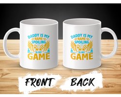 Daddy Spoiling Game Mug, Gamer Dad Gift, Vaderdag Cadeau, Gift for Gamer Dad, Gaming Controller Mug, Verjaardag Vader, Best Dad Ever