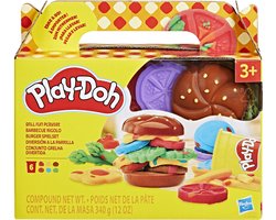Play-Doh Grillplezier-speelset, speelkeuken, speelgoed voor kinderen van 3+