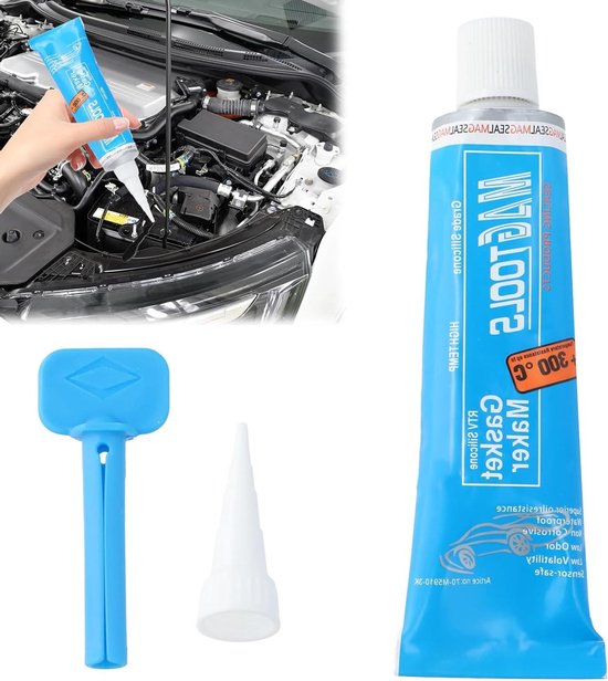 YDHfdc Bandenpomp, 30 cm, rubberen slang met 2 opgeblazen sproeiers, voor het oppompen van fiets-, motor- en autobanden