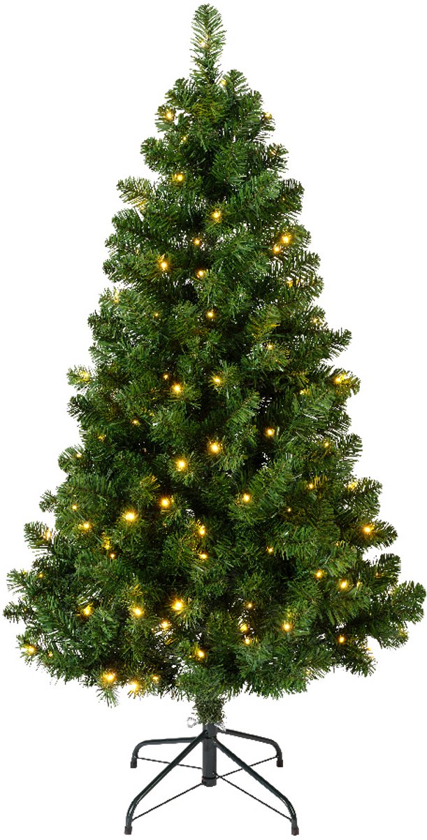 Everlands Imperial pine Kunstkerstboom - 180 cm hoog - Met verlichting met twinkel functie – foto 3