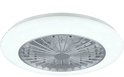 Witte plafondventilator met sterren-effect verlichting