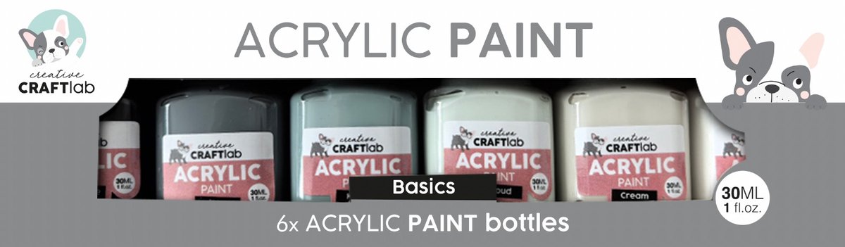 Acrylic paint Basics - Essentials nr. 43