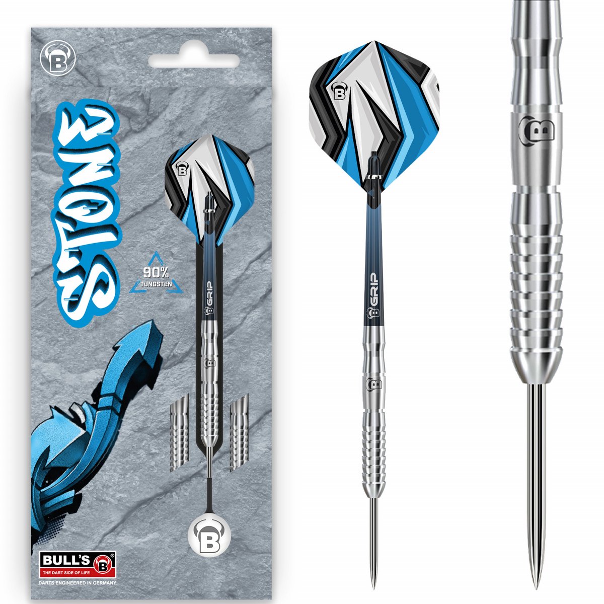 BULL'S Stone S2 90% - Dartpijlen