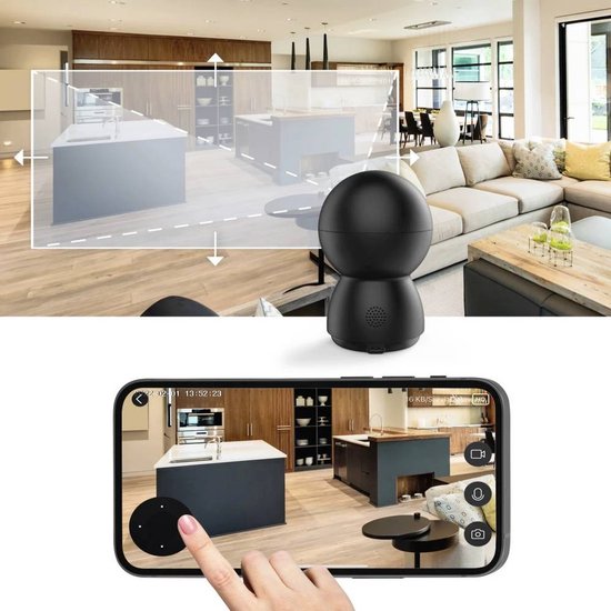 Hama 00176647 bewakingscamera Bolvormig Binnen 1920 x 1080 Pixels Plafond/wand/bureau van Hama — afbeelding 5