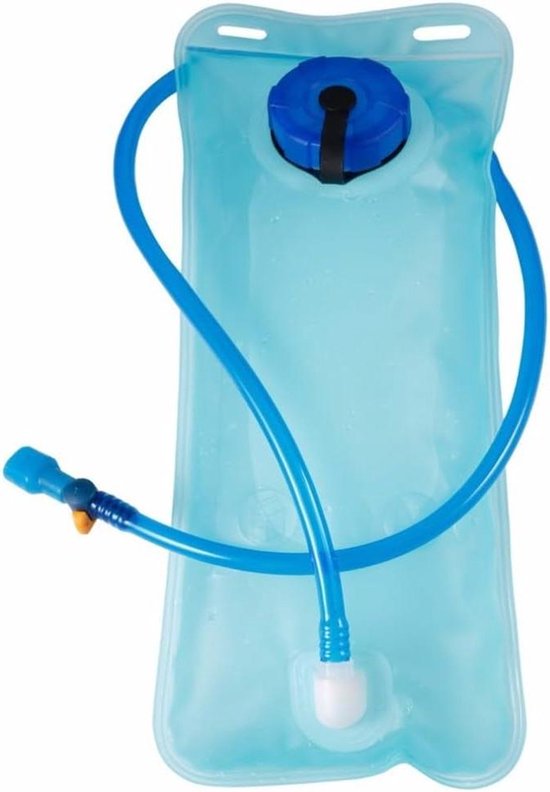 Convertube Waterflesadapterset, vervanging van de drinktank van levensmiddelenkwaliteit, draagbaar drinkbuissysteem voor wandelen, fietsen, hardlopen en, Blauw