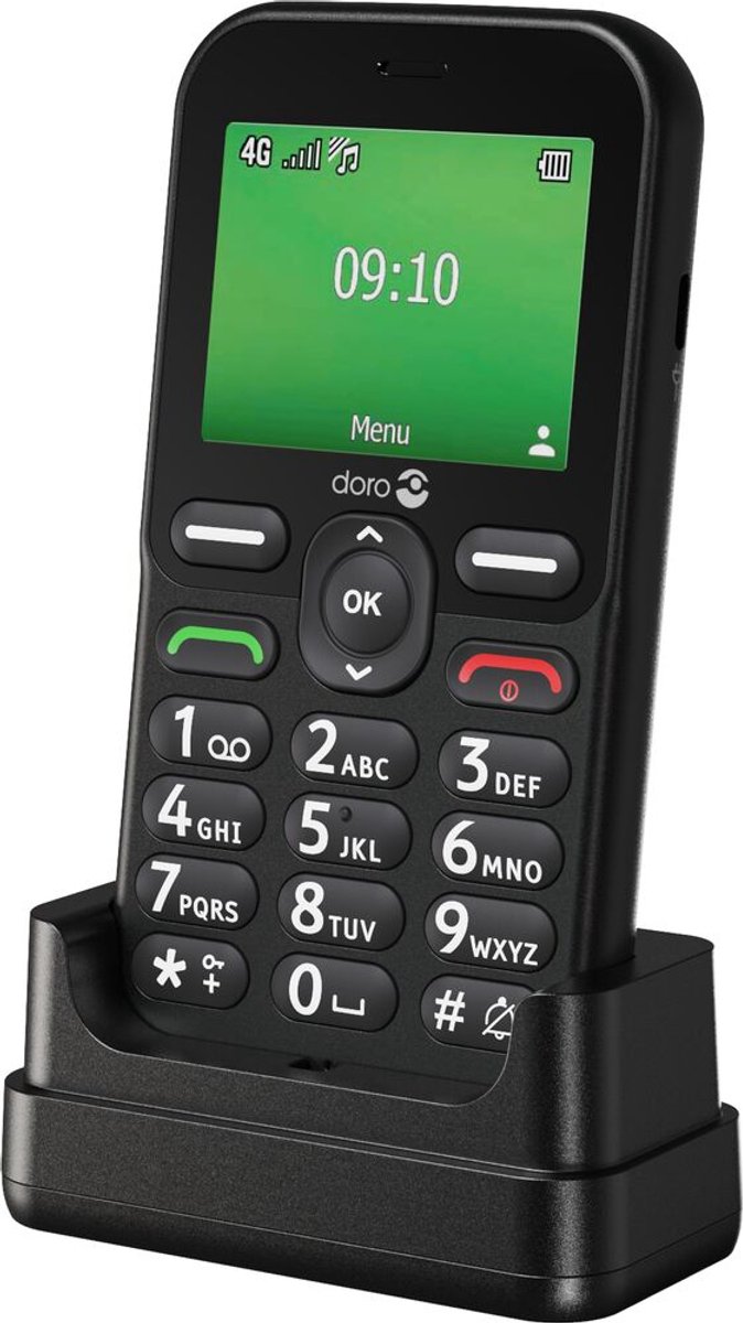 Doro Leva E10 6,1 cm (2.4") 118,9 g Zwart Seniorentelefoon foto 2