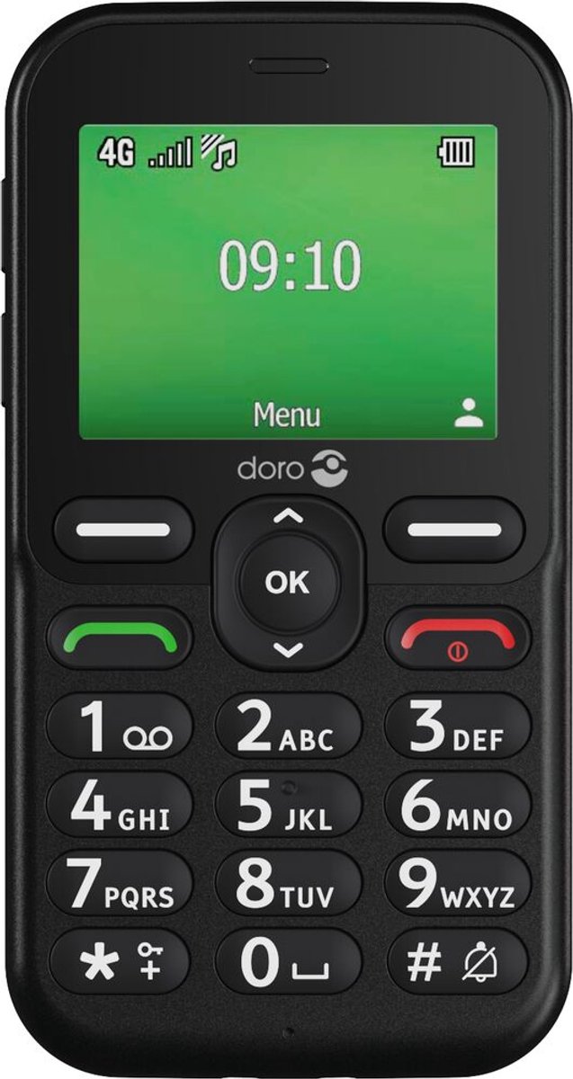 Doro Leva E10 6,1 cm (2.4") 118,9 g Zwart Seniorentelefoon foto 5