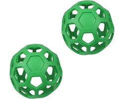 Inovra Plus - Tortoise Treat Ball met Plantaardige Dispenser en Hooi Feeder - Voeden en Spelen Voor Schildpad Konijn Cavia - Set van 2 Stuks