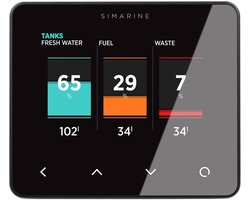 Simarine PICO+ standalone zwarte Systeemmonitor | P201