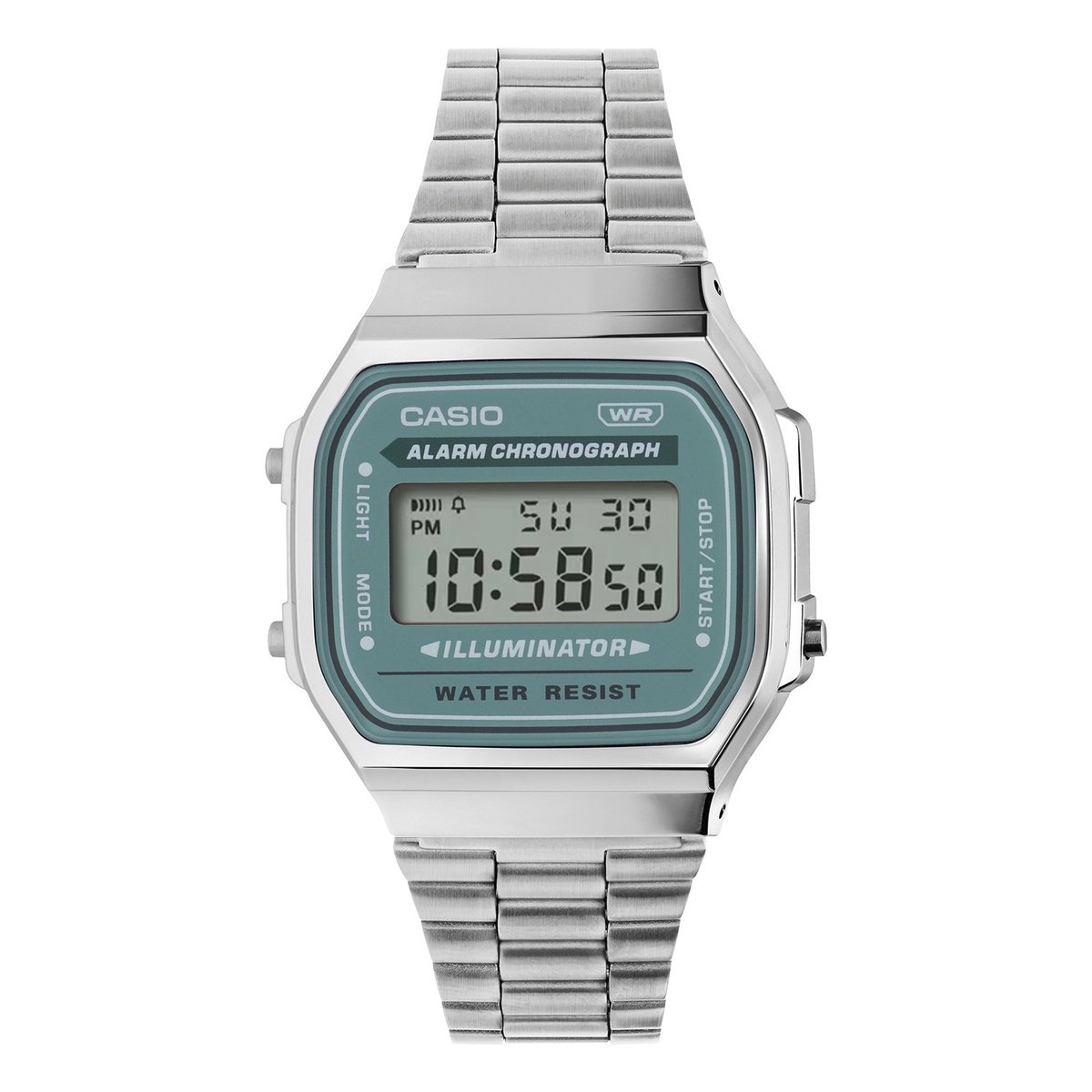 Casio Casio Collection Vintage A168WA-3AYES Horloge - Staal - Zilverkleurig - Ø 35 mm