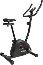 Bol.com Fitby Hometrainer - Hometrainer Fiets - Hometrainers Fitness - 8 weerstandniveaus - Met hartslagfunctie - 100 KG - Zwart aanbieding