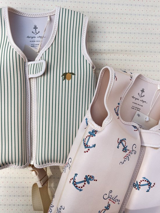Konges Sløjd Ellis Swim Vest/Zwemvest/Drijfvest - Rock My Boat - 3-6 jaar