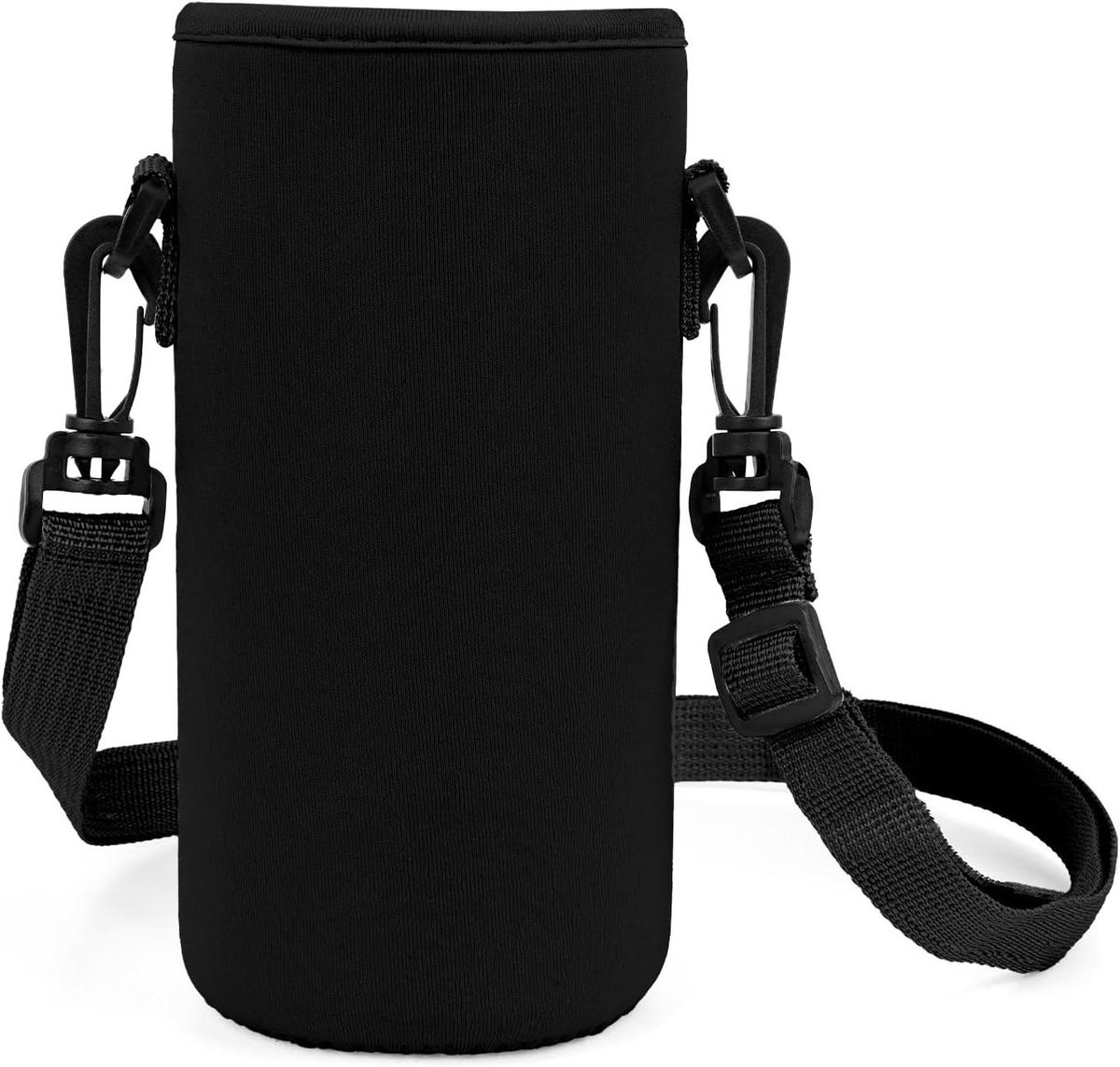 Allecto Plus - Waterflesdrager met schouderriem voor Hydro Flask 32oz - Zwart