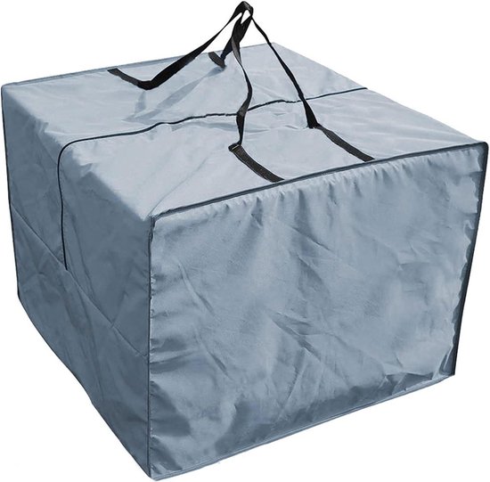 Kingling Opbergtas voor tuinkussen, waterdichte zwaar belastbare outdoor kussen opbergzakken voor tuinmeubelen, kerstboomtas - 173 x 76 x 51 cm