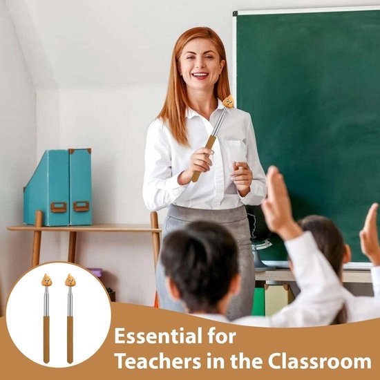 Allecto Plus - Telescopische Handen voor Leerkrachten - Uitschuifbare Steel - Vergroting - Lesgeven - Klaslokaal - Onderwijs Hulpmiddelen van Allecto Plus — afbeelding 4