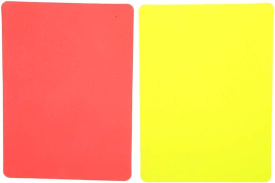 Allecto Plus - Scheidsrechters Kaartenset voor Voetbalwedstrijden met ...