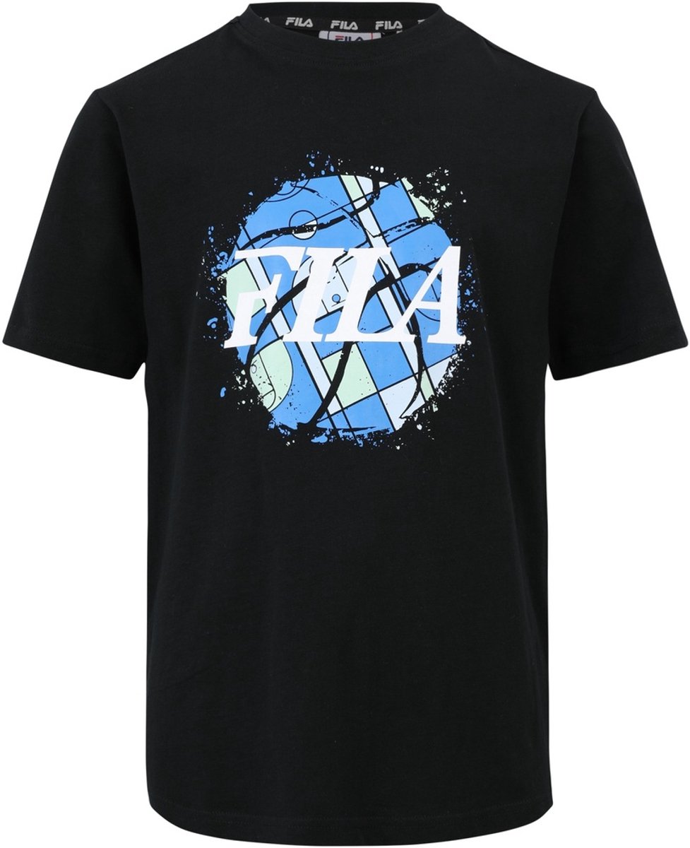 Fila T-shirt voor jongens Ilberstedt Graphic Tee FAT0682 -170/176 Zwart