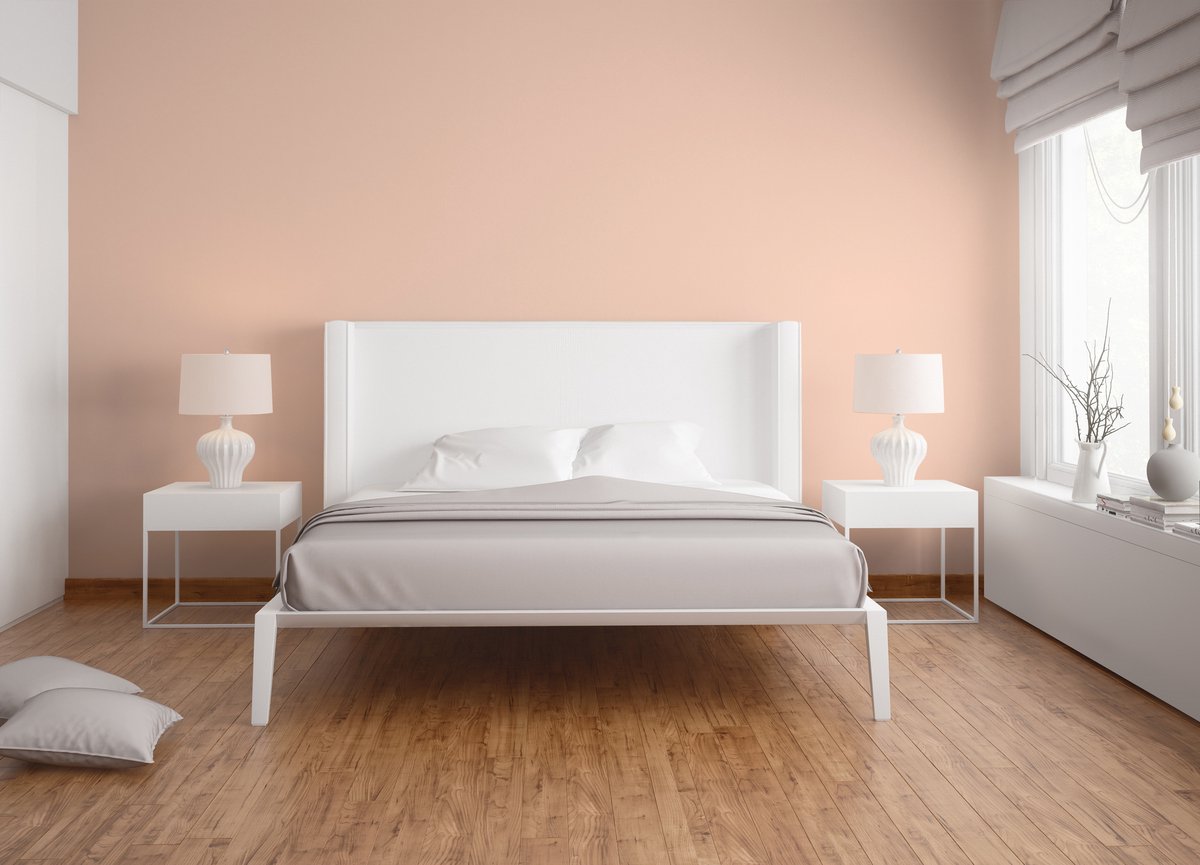 UNI BEHANG | Basis Modern - crème roze - A.S. Création New Life