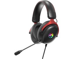 Marvo Tactic x HG9076 7.1 Channel Gaming Headset met USB-A en USB-C | 53mm Speakers | Afneembare Microfoon | Lage Latentie