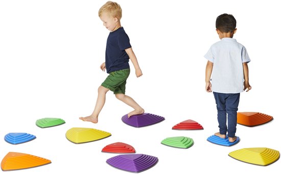 Balanceer speelgoed voor kinderen met 5 Gonge heuveltoppen