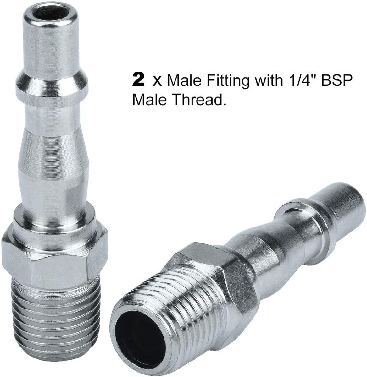 Bouchon D'obturation Hexagonale 1/4 BSP – Pour Compresseur Et Ligne D'air, AB Tools